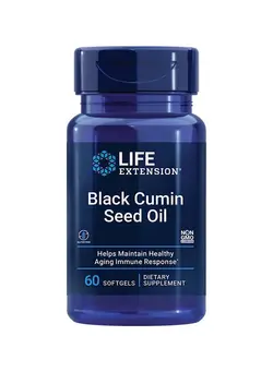 ویتامین و ساپلیمنت دمنوش و مکمل‌های گیاهی Black Cumin Seed Oil 60 Softgels