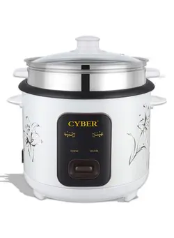 پلوپز، زودپز و آرام‌پز پلوپز 3 in 1 Automatic Rice Cooker Non-Stick Inner Pot Automatic Shut Off with Overheat Protection CYRC7122 