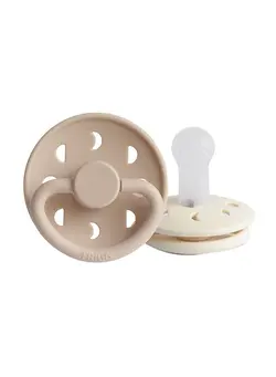 تغذیه و نگهداری کودک پستانک Moon Phase Silicone Pacifier 6-18M 2-Pack Cream/Croissant - S2 