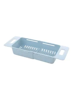 ظروف و تجهیزات آشپزخانه اکسسوری و تجهیزات آماده سازی Adjustable Sink Draining Basket Blue 
