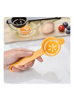 ظروف و تجهیزات آشپزخانه اکسسوری و تجهیزات آماده سازی Non-Sticky Plastic Egg Filter Yellow 