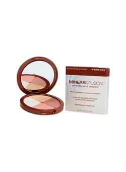 آرایشی صورت هایلایتر Minerals On A Mission Illuminating Highlighter Beige/Pink/White 