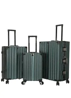 چمدان و ساک مسافرتی ست چمدان PC Hard Side Zipperless Luggage Set of 3 PCS TSA Lockable Travel Suitcase 