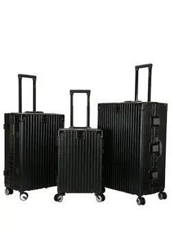 چمدان و ساک مسافرتی ست چمدان PC Hard Side Zipperless Luggage Set of 3 PCS TSA Lockable Travel Suitcase 
