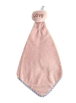 ظروف و تجهیزات آشپزخانه اکسسوری و تجهیزات آماده سازی Household Hanging Hand Towel Pink 30 x 30centimeter 