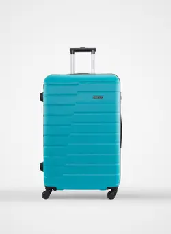 چمدان و ساک مسافرتی چمدان تک Beta Cabin Size ABS Hardside Spinner Luggage Trolley 20 Inch Blue 