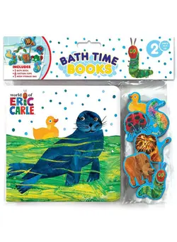 یادگیری و آموزشی سایر Eric Carle Bathtime Water Proof Book English 