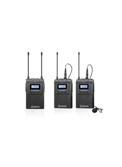 میکروفون سایر BOYA BY-WM8-PRO K2 UHF WIRELESS MICROPHONE 