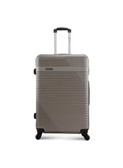 چمدان و ساک مسافرتی چمدان تک Neto Cabin size ABS Hardside Spinner Luggage Trolley 20 Inch Champagne 