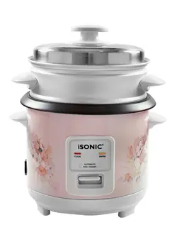 پلوپز، زودپز و آرام‌پز پلوپز Automatic Rice Cooker 0.6 L 350.0 W IRC 756 Pink/White/Silver 