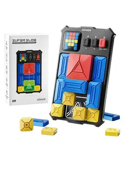 پازل سایر GiiKER Super Slide Brain Games 500+Level IQ Puzzles, Handheld games Educational Toys, Perfect For Relaxing Stress Relief, Leisure Travel Fun Toys 