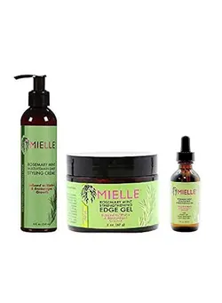 مراقبت پوست سر صاف‌کننده مو Rosemary Mint Styling Product Combo (CREME&GEL&OIL) 