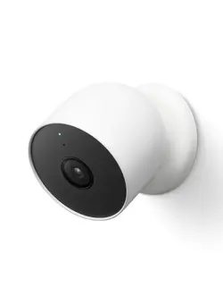 دوربین مدار بسته سایر Nest Cam indoor or outdoor battery Powered Works with Voice Assistance - GA01317-US 