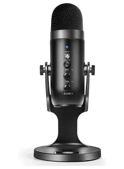 میکروفون سایر Professional Condenser MC-PW8 Desktop USB Recording And Live Microphone For PC Computer Laptop 