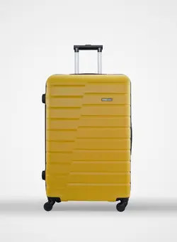 چمدان و ساک مسافرتی چمدان تک Beta Cabin Size ABS Hardside Spinner Luggage Trolley 20 Inch Yellow 