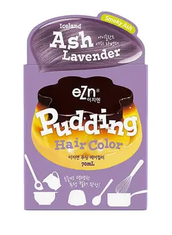 لوازم و مواد فرم‌دهی مو تقویت کننده فر Pudding Hair Dye Ammonia Free Semi-Permanent Self Hair Dye DIY Kit Ash Lavender 