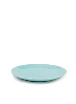 ظروف و لوازم سرو غذا بشقاب و ظروف سرو سالاد Pastel Stoneware Side Plate 20Cm Blue 