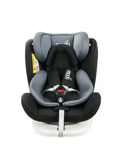 لوازم حمل صندلی اتومبیل Gyro Baby Car Seat Isofix And Top Tether Rotation 360°, 0-12 Year - Black 