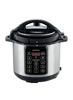پلوپز، زودپز و آرام‌پز زودپز 14-In-1 Electric Pressure Cooker Multifunctional Programmable Multicooker With Safety Feature, 14 Smart Cook Programs, Manual Function For Personalised Recipes 6.0 L 1000.0 W PCM60.000SS Black/Silver 