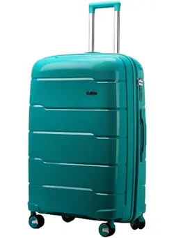 چمدان و ساک مسافرتی ست چمدان Luggage Small 20 inches trolley bag PP Lightweight Carry-on Suitcase, Large Storage Space, Adjustable Gear Lever, Anti theft double zipper (Blue) 
