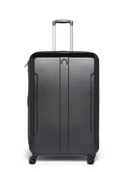 چمدان و ساک مسافرتی چمدان تک Delsey Depart Hard 80cm Hardcase 4 Double Wheel Expandable Check-In Luggage Trolley Case Black - 00314583000 X9 