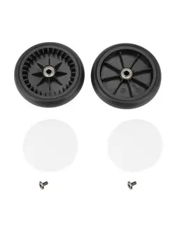 لوازم حمل کالسکه و لوازم  حمل Babyzen Yoyo Wheels Yoyo Babyzen Wheel Baby Strollers Rubber Wheels Accessories For Wheel Kids Carriage With Tools Front Set Jogger Premier Replacement Caster (A Pair Of Rear Wheels) 