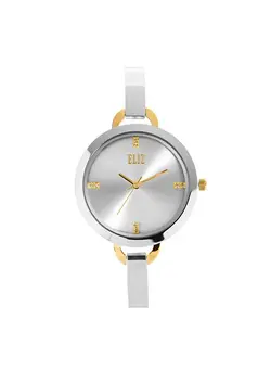 Silver wrist outlet watch