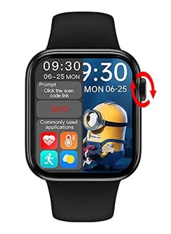 ساعت هوشمند سایر Full Screen Smart Watch With Replacement Band 44mm 