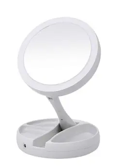 زیبایی و آرایش سایر Adjustable Led Magnifying Makeup Mirror White 