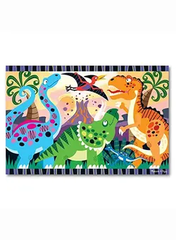 پازل سایر Dinosaur Dawn Jumbo Jigsaw Floor Puzzle (24 Pcs 2 X 3 Feet) 