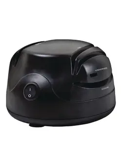 ظروف و تجهیزات آشپزخانه اکسسوری و تجهیزات آماده سازی Electric Sharpener Black 13.8x8.4x8.4cm 