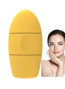 لوازم مراقبت پوست ماساژور و غلطک صورت Ice Mold Ice Maker for Face with Anti-Leak& Drip System, Contour Cube Ice Roller, Silicone Ice Holder for Face Ice Face Roller Skin Care Tools Gift for Women 