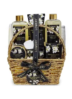 مراقبت پوست ست مراقبت پوست Birthday Gifts For Mom Bath And Body Gift Basket For Women And Men Orchid & Jasmine Home Spa Set With Body Scrubs Lotions Oils Gels And More Care Package For Women & Men 9 Piece Set 