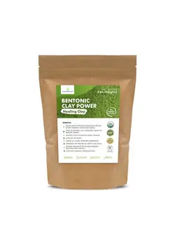 ترمیمی و سرم ماسک Osmic Element 100% Pure Calcium Bentonite Clay Powder Vegan Food Grade Healing Clayskin Care Detox Deep Pore Cleansing Face & Body Mask For Feeling Soft Smooth Refreshed Skin 4 Oz 
