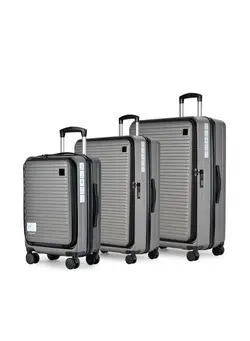 چمدان و ساک مسافرتی چمدان تک Trolley Luggage 3 Pieces Set ABS Hard Side Bag 360 Degree Spinner Wheels Trolley Luggage Set 