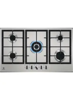 تجهیزات پخت و پز اجاق گاز و صفحه برقی  رومیزی Built-In Gas Hob (Made In Italy) KGS9536X steel 