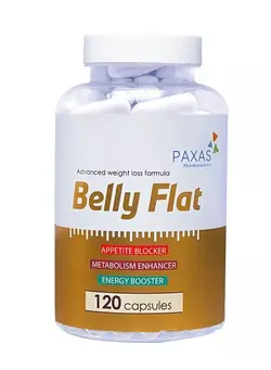 مکمل‌های تقویتی و تنظیمی مدیریت وزن Belly Flat Capsule 120's