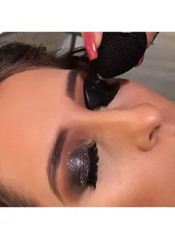 ابرو و چشم سایر 1 Pack Fashion Creative Eyeshadow Applicator, Creating Charming Eye Contours In A Few Seconds, Eye Makeup Tool,Black 