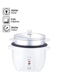 پلوپز، زودپز و آرام‌پز پلوپز Rice Cooker 0.6 L 900 W SA678708 White 