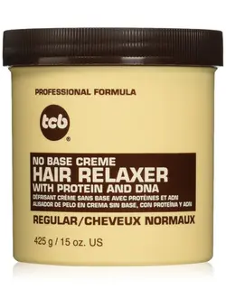 لوازم و مواد فرم‌دهی مو حجم دهنده و بافت No Base Creme Hair Relaxer Regular 15 Ounce 