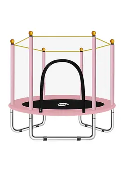 بازی‌های فضای باز و تجهیزات پارک ترامپولین Indoor And Outdoor Sports Trampoline 140x140x100cm 