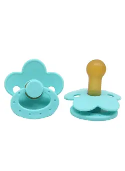 تغذیه و نگهداری کودک پستانک BIBS Pacifier DeLux (Latex) Size 1, Baby 0-6 Months 1 psc 