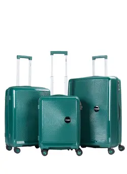 چمدان و ساک مسافرتی ست چمدان Trolley Luggage PP Hard Side 3PCS Set With TSA Lock Travel Bag 