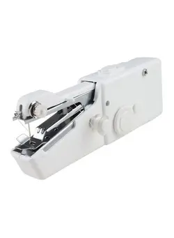چرخ خیاطی چرخ خیاطی دستی Handheld Sewing Machine White 