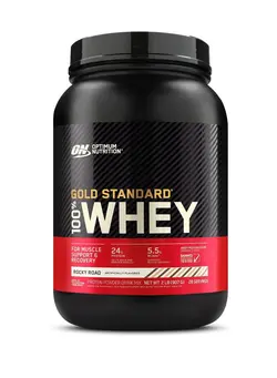 مکمل‌های ورزشی پروتئین ON 100% Gold Std Whey 2lb Rocky Road