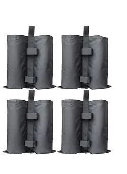 لوازم جانبی فیلم‌برداری و عکاسی سایر Canopy Weight Bags 4 Pack Double-Stitched Sand Bags for Canopy Legs Tent Weights for Legs Heavy Duty Gazebo Weights Sandbags for Patio Umbrella Base Outdoor Pop Up Tent Sun Shelter Pool Ladder