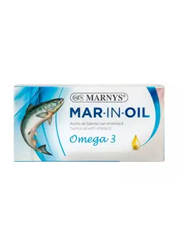 ویتامین و ساپلیمنت مکمل‌های گوارشی Marnys Mar-In-Oil  Omega 3 from 60 pcs