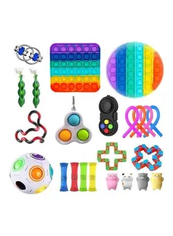 گجت، فیجت و سرگرمی پاپ ایت Pop Bubble Sensory Fidget Toy Set 