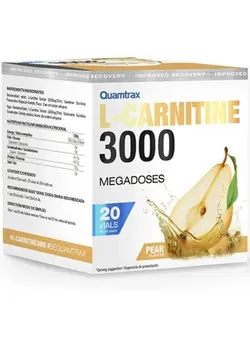 مکمل‌های ورزشی ارموژنیک L-Carnitine 3000 Shot Pear Flavor 20 Vials 500ml