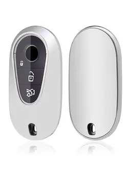 کیف، کوله‌پشتی و چتر چتر SYOSI, Car Key Case for Mercedes-Benz C Class W206 S Class W223, Stylish Car Key Soft TPU Cover, Auto Accessories